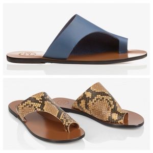 TWO Pairs of ATP Leather Sandals